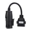OBD2 30Pin?16Pin Diagnostic Cable Adapter 250mm9.8in Length Replacement for IVECO Trucks