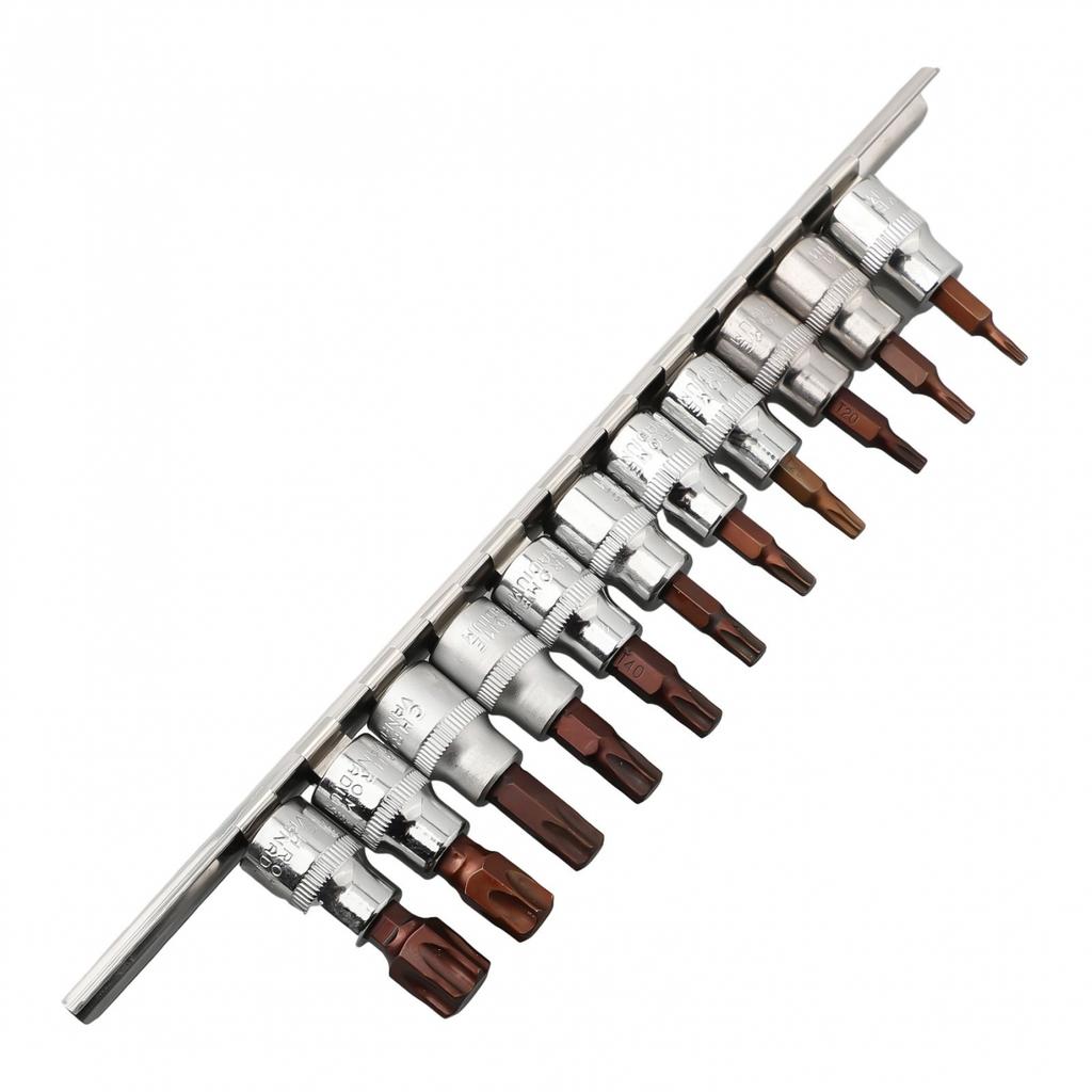 11pcs/set Socket Bits Electric Screwdriver Hand Tool Precision Screwdriver