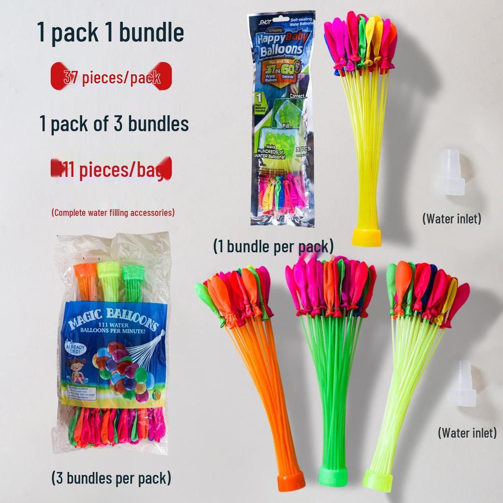Kids' Quick Fill Water Balloon Rocket for Cross-Border Water Fights