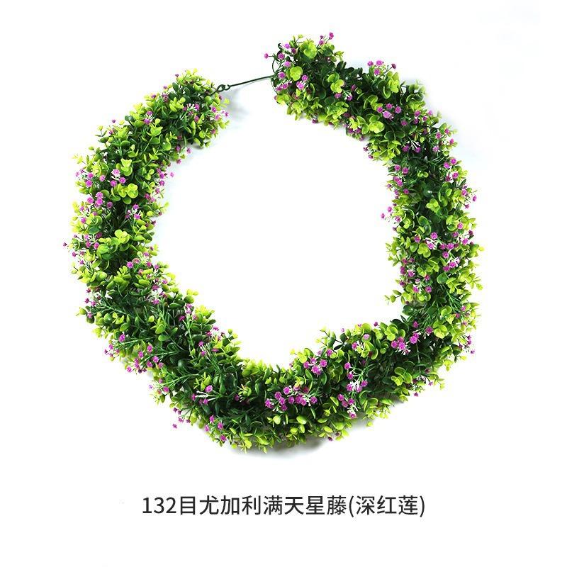 Hotel Wedding Photo Simulation Wreath Storefront Decoration Simulation Plant Door Decoration Pendant Green Plants