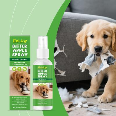 Pet Anti-Chew Spray Non-Toxic Gentle Formula Stop Chewing Behavior Training Spray Indoor Outdoor Furniture Protector Quick-Dry