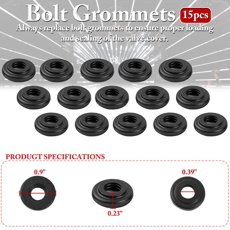 Car Engine Valve Cover Gasket Seal For BMW 3 5 7 Series X3 X5 Z3 Z4 00-06 325i 325 325xi 525i 730i M54 11129070990 11121437395