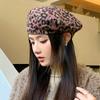 Beret Renaissance Retro Autumn and Winter Octopus Hat European and American Versatile Sweet and Cool Painter Newspaper Boy's Hat Trend