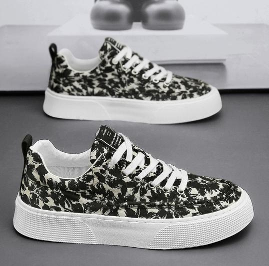 

Новые дышащие парусиновые туфли для мужчин на лето, универсальные белые кроссовки, спортивная обувь и повседневные кеды H180 44 чёрный