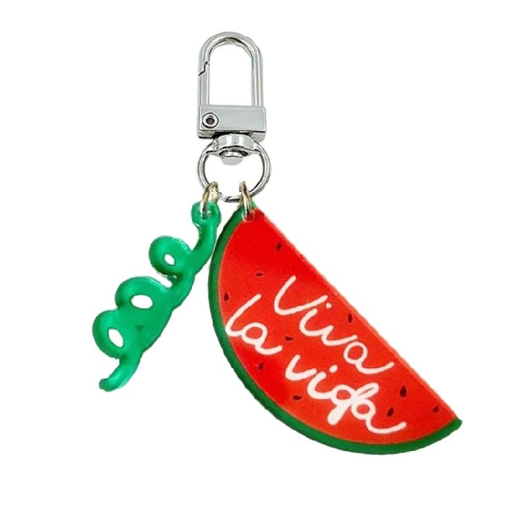 Trendy Watermelon Key Pendant Portable and Sturdy Elegant Designs Keys Decoration for Everyday Use Stylish Outfits