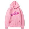 Women Barbiecore Movie Kenough Sweatshirts Men Fashion Graphic Printed Harajuku Streetwear Hooded Pullovers