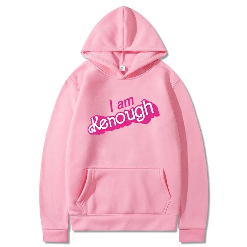 Women Barbiecore Movie Kenough Sweatshirts Men Fashion Graphic Printed Harajuku Streetwear Hooded Pullovers