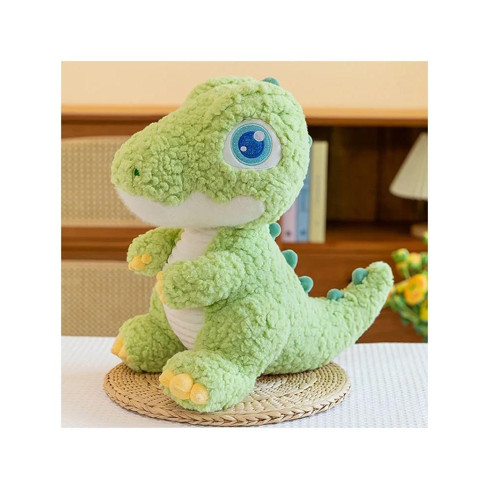 New cartoon Tyrannosaurus rex plush stuffed toy children's sofa pillow Kawaii room decoration creative simulation of dinosaur