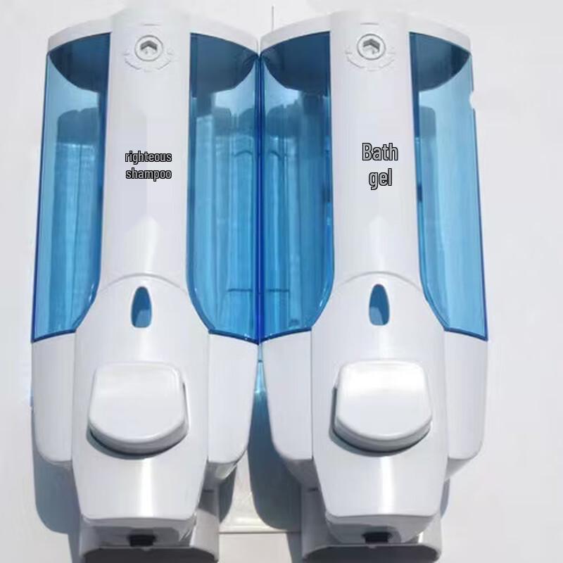 TLXT Double-Head Manual Press Soap Dispenser
