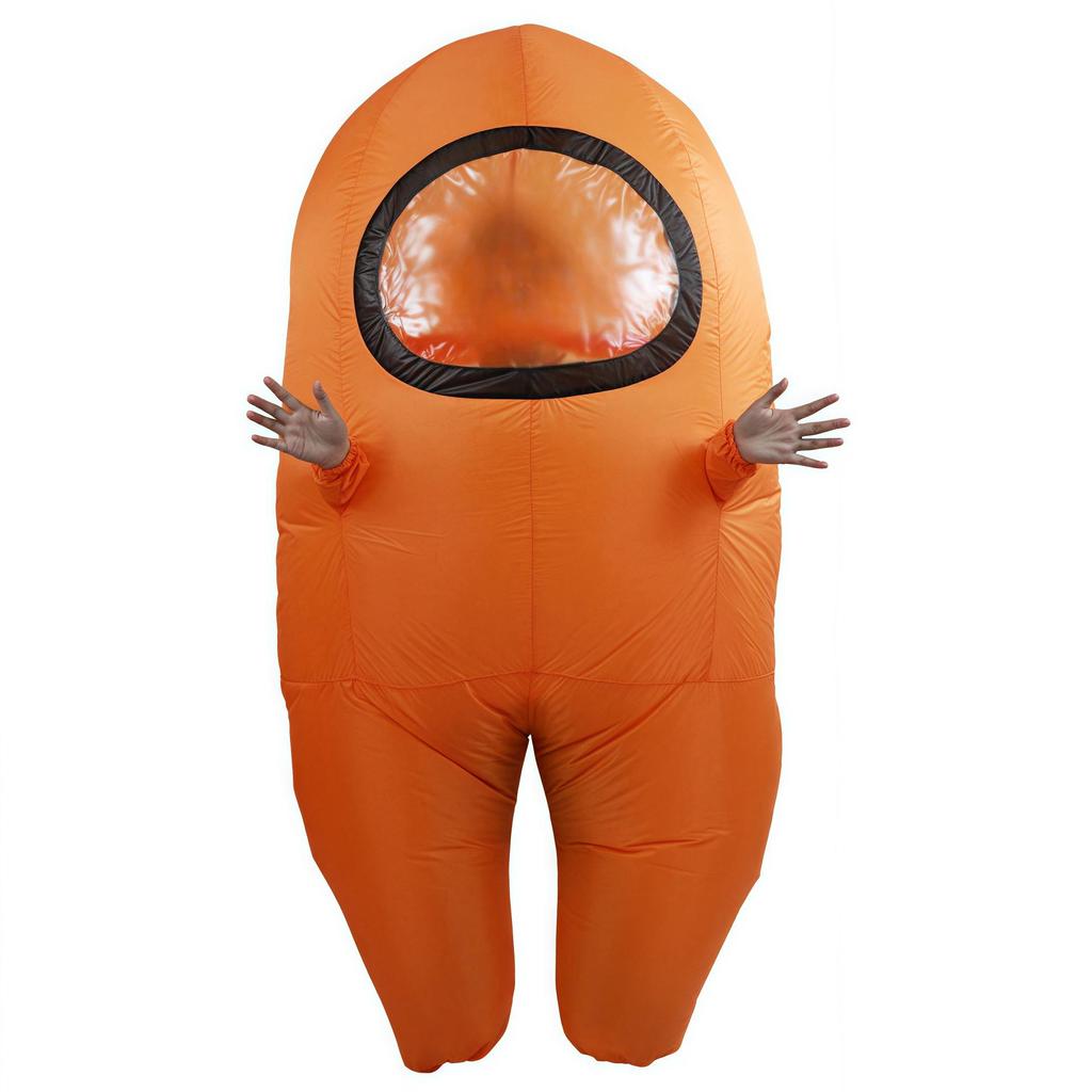 Costume gonfiabile da astronauta Among Us Lupo Mannaro per Feste e Role-Playing