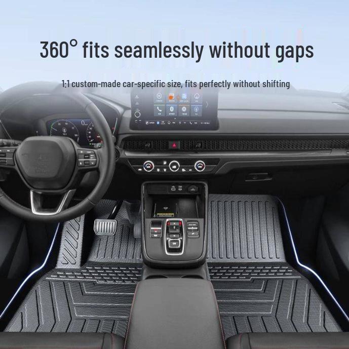 Honda CR-V TPE Floor Mats - Custom Fit for 26 Models with Thickened Carpet