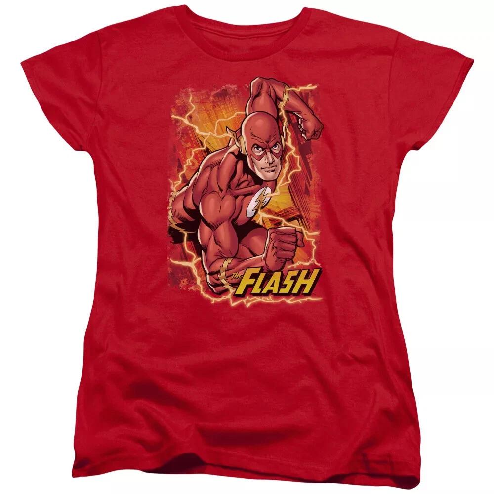 The Flash  Flash Lightning  Women s T-Shirt 2XL