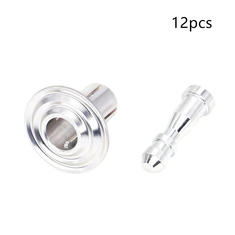 New PrecisionLock Push Pin Rivet CNC Aluminum M5x15 For Motorcycle Universal 1/6/12Pcs