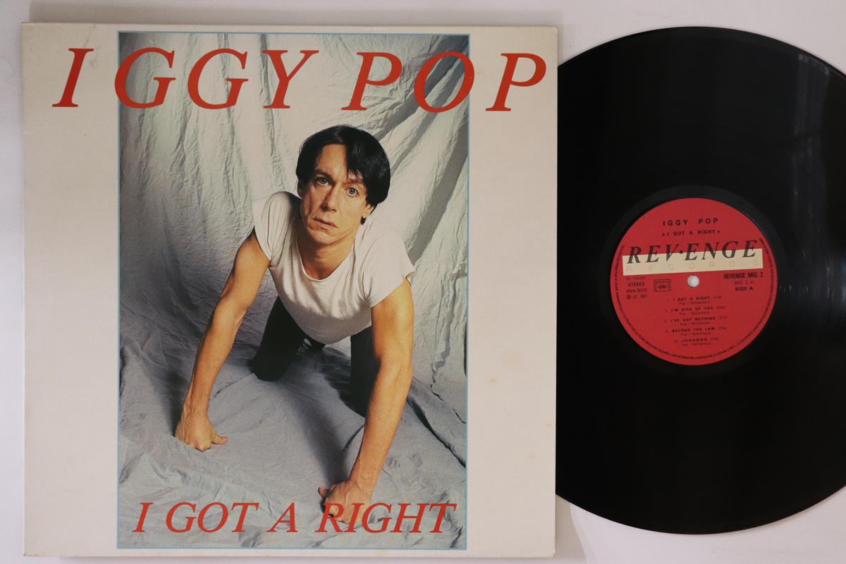 

LP Record IGGY POP - I Got A Right MIG2 REVENGE 1987 France Rock Used