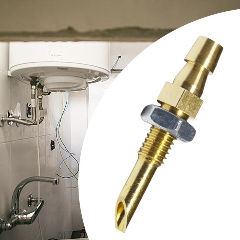 Metal Nozzle Sealing Performances Versatile Metal Nozzle Metal Adapter Simple Installs Suitable for Industrial Heaters