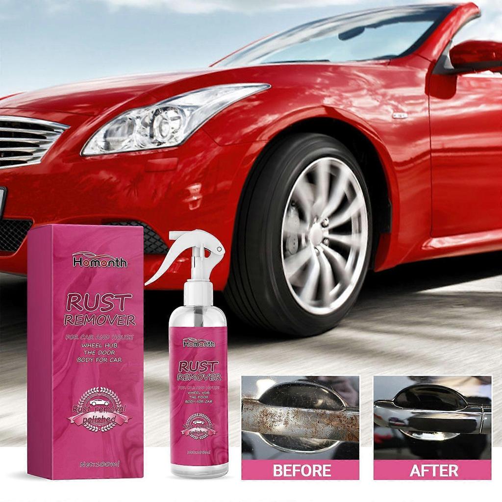 Limited time!!Homonth Car Rust Remover Multifunctional Rust Cleaner For Car Wheel Hubs, Handles, And Parts
