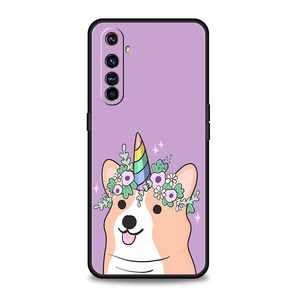 Cocker Spaniels Cartoons Dog Case For Realme 12 11 10 9 8 5G 7 6 GT5 GT3 GT2 Pro Plus C21 C25 C35 Realme GT Neo 2 3 3T 5 Cover