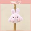 Soft Plush Rabbit Toy With Short Fur For Gifts And Kids Room Keychain Decor