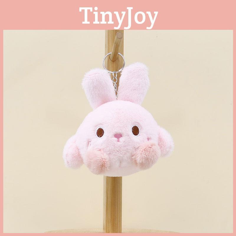 Soft Plush Rabbit Toy With Short Fur For Gifts And Kids Room Keychain Decor