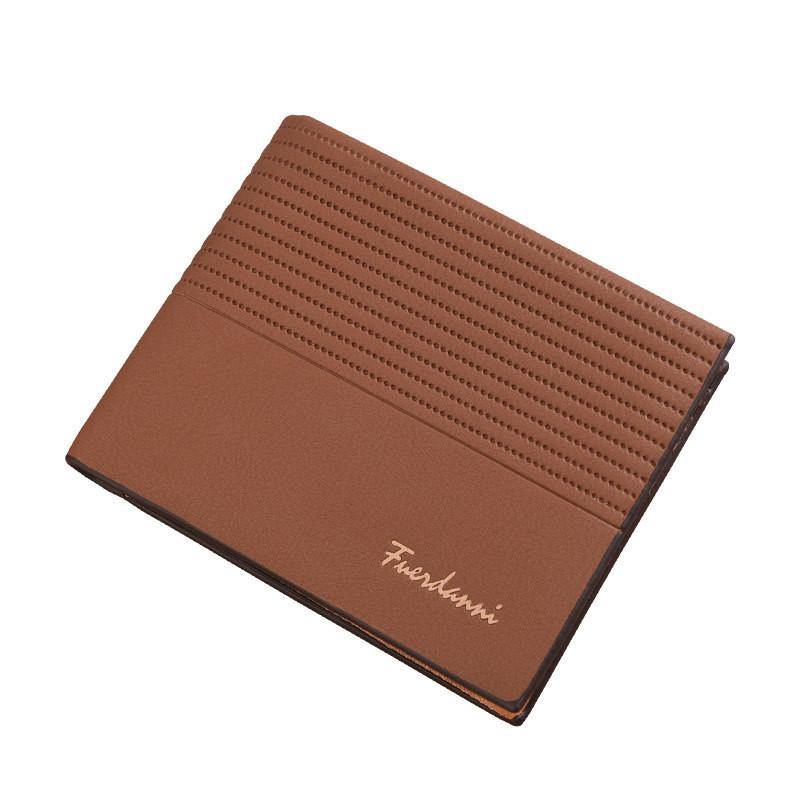 Stylish New Men's Wallet Slim Korean Design With Multiple Card Slots In Pu Leather