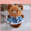 Panda Plush Cute Keychain With Soft Pp Cotton Filling For Bag Charm Accessories