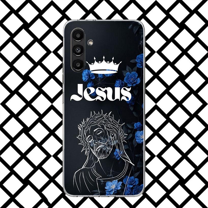 Jesus Bible Phone Case for Samsung Galaxy A17 A37 A57 A16 A26 A36 A56 A15 A25 A35 A55 A14 A24 A34 A54 A13 A23 A33 A53 Galaxy A17