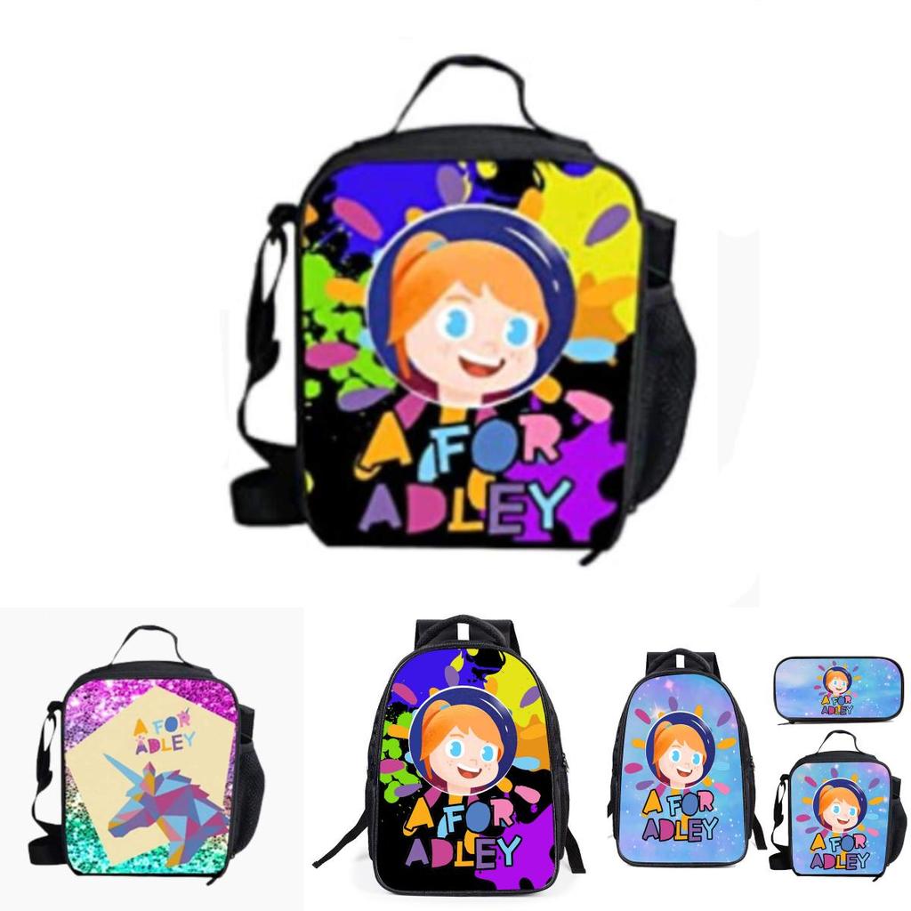 Afor Adley Schulrucksack-Set für Kinder, große Größe, 20-35 l Fassungsvermögen, Reißverschluss
