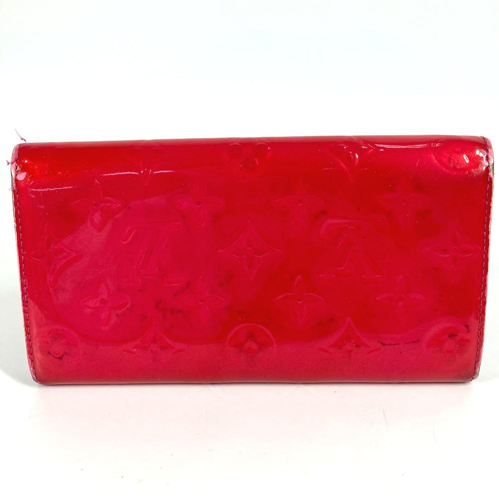 Louis Vuitton M93633 MonogramVernis Portefeuille Sarah bifold Long Wallet