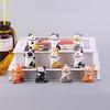 10Pcs Kitten Ornament Miniature Collectible PVC Doll Model Baking Decor for Cake