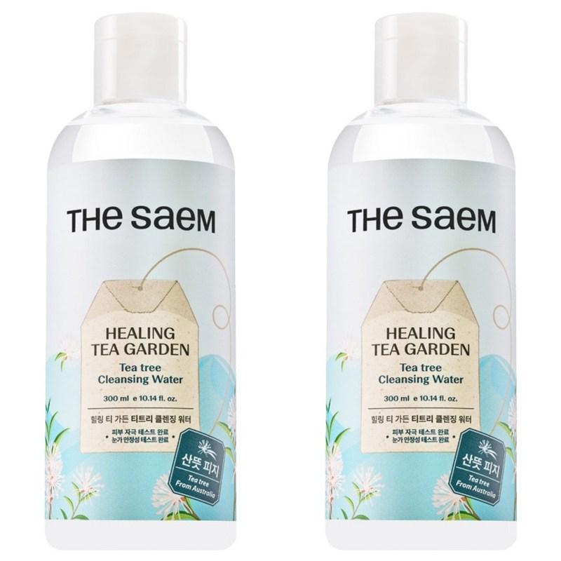 The Saem Healing Tea Garden Tea Tree Cleansing Water, 300ml, 2 pcs
