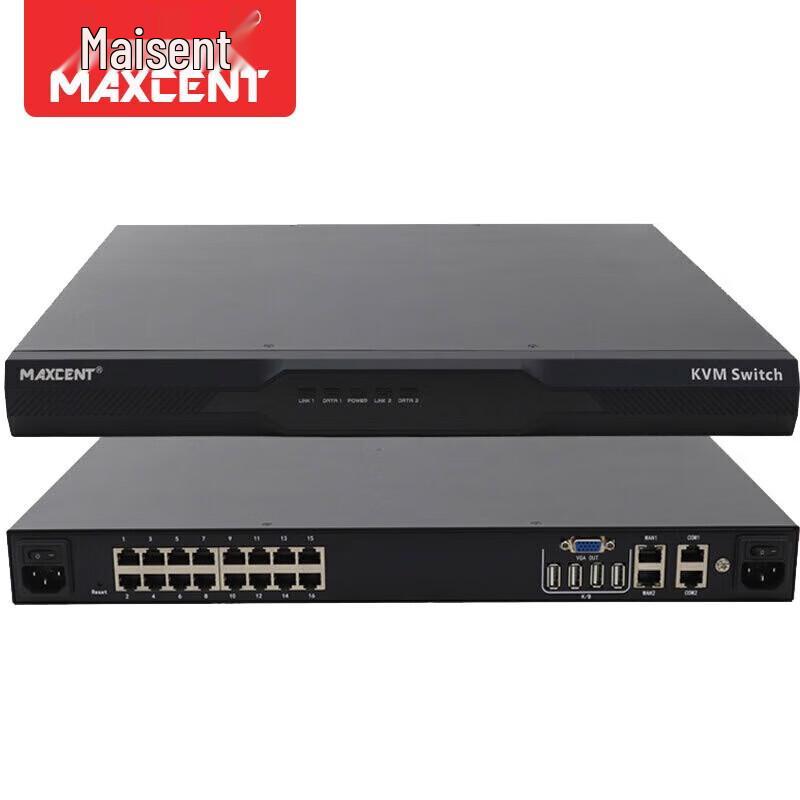 

MAXCENT 16-Port Remote IP Digital Matrix KVM Switch