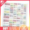 114Pcs Cartoon Unicorn Name Stickers Custom Girl Personal Tags Kids Waterproof Cartoon Label For School Stationery Scrapbooking