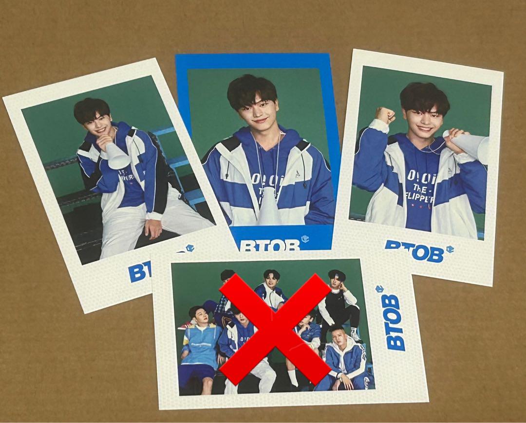 

[USED] BTOB concert goods Polaroid Sungjae