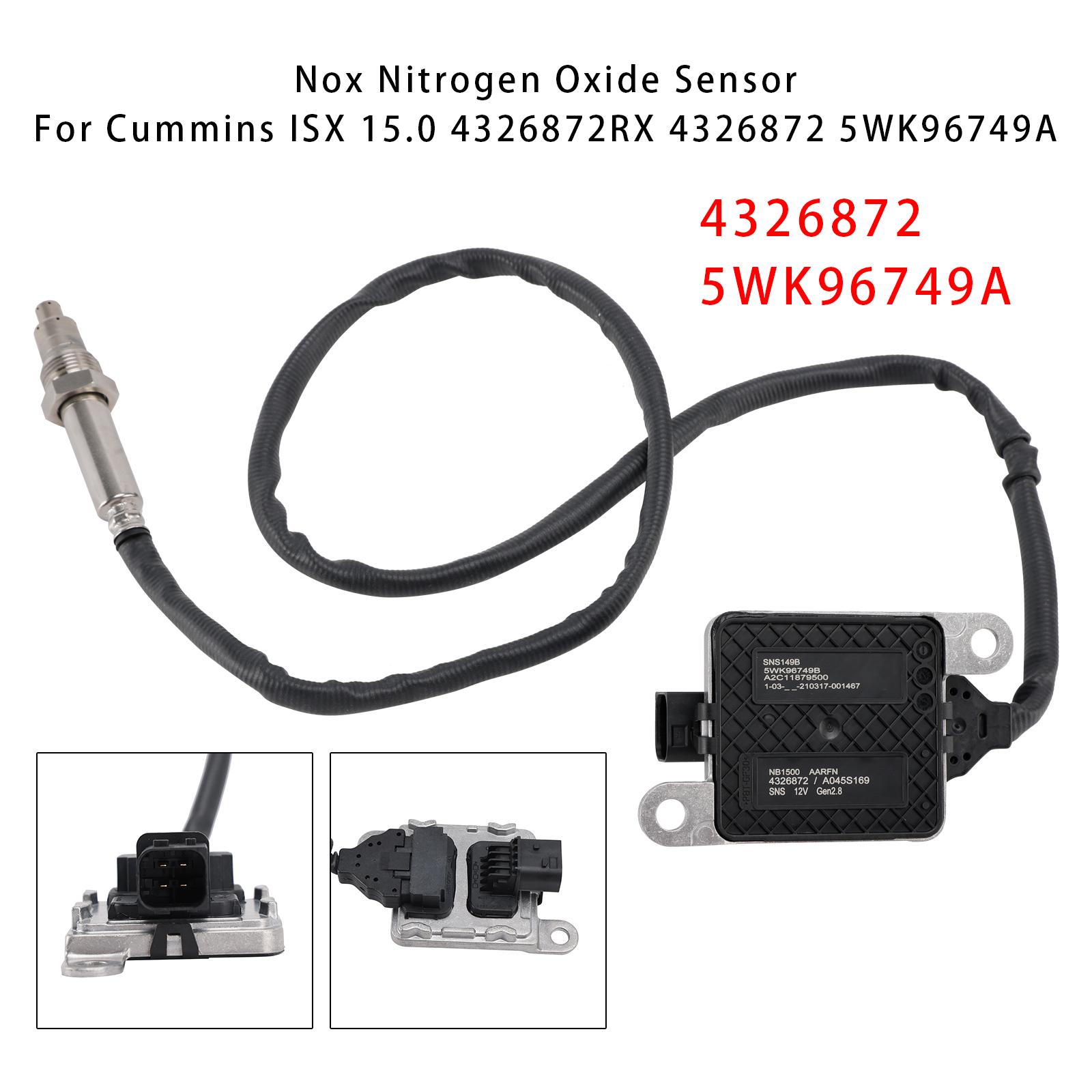 

Nox Nitrogen Oxide Sensor For Cummins ISX 15.0 4326872RX 4326872 5WK96749A