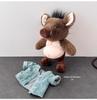 Internet Celebrity Style Black Myth: Wukong Zhu Bajie Plush Toy Backpack Pendant - Perfect Boyfriend Gift