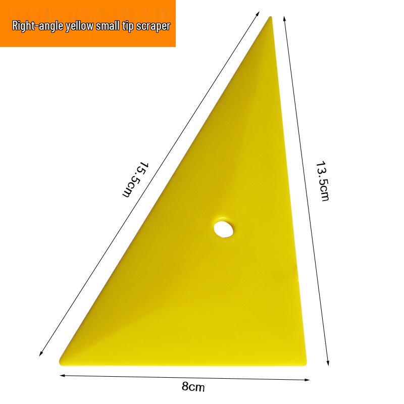 Cross-Triangle Gap Film & Edge Sealing Scraper for Car Doors