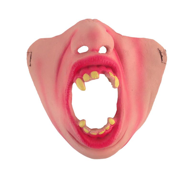 Hilarious Halloween Half Face Mask With Comical Pig Nose For Costume Fun