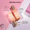 Bella Vita Luxury GLAM Woman Eau de Parfum Parfüm für Sie mit weißem Honig und Virginiazeder | Blumiger, langanhaltender EDP-Duftduft für Frauen, 20 ml