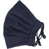 Fluffy Imabari Towel Mask for Sensitive 1 Mask Skin, Large, Navy,