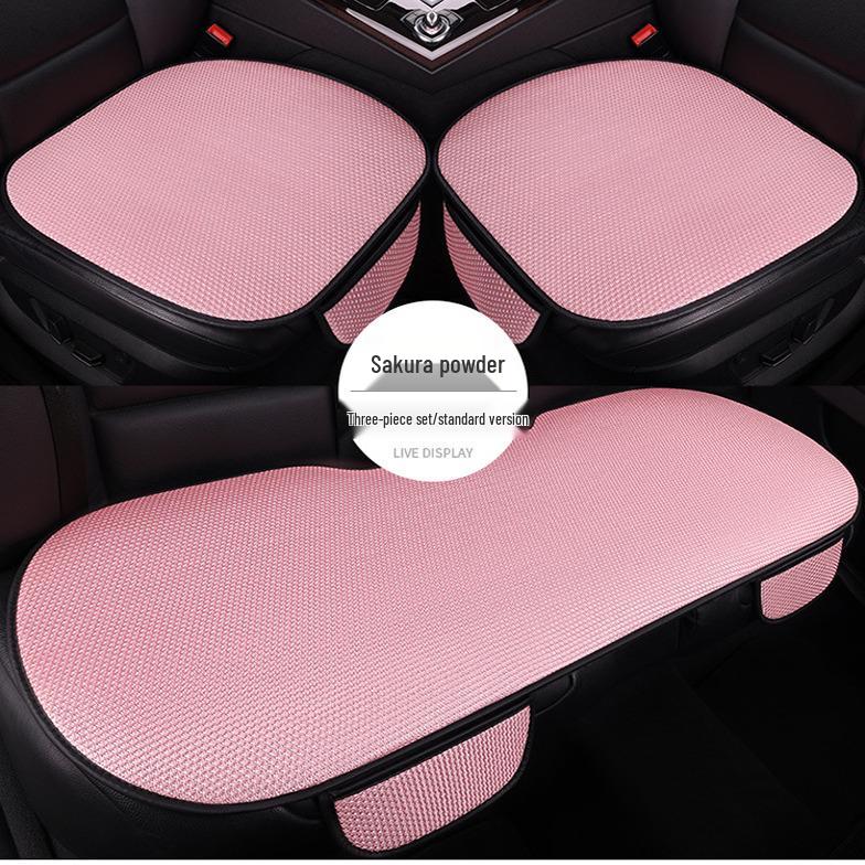 3-Piece Imitation Linen Ice Silk Seat Cushion Set for Besturn B50/B30/B90/Yueyi 03-07