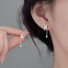 Creative Butterfly Earrings New Design Sweet Tassel Earrings Hollow-out Drop Earrings  Girls
