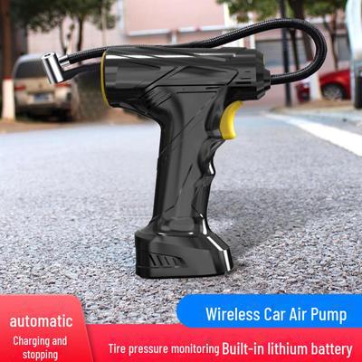 Portable Wireless Air Pump with Intelligent Digital Display for Cars and Bicycles