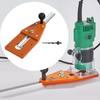 Circle Cutting Jig Tool Edge Trimming with , for Hand Trimmer Wood Router