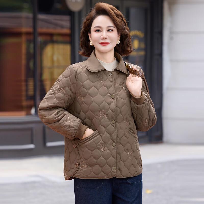 Women's Mid-Aged Short Padded Winter Jacket