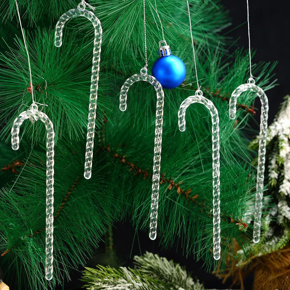 12 Stück Acryl Weihnachtsbaum Klare Falsche Eiszapfen Ornamente Simulation Eis Weihnachtsbaum Hängeornament Für Winterparty Neujahr