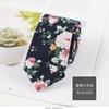 Cotton Tie Men'S Floral Printed Cotton 6Cm Narrow Casual Tie Women'S Flower Tie