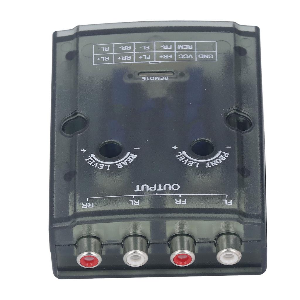 4 Channel Car Stereo Speak Delay Signal High To Low Converter 12V Amplifier for CD Player High and Low Adapter