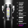 Mini Flashlight Multifunctional COB LED Keychain Flashlight USB Rechargeable Ultralight Camping Flashlight for Outdoor Emergency