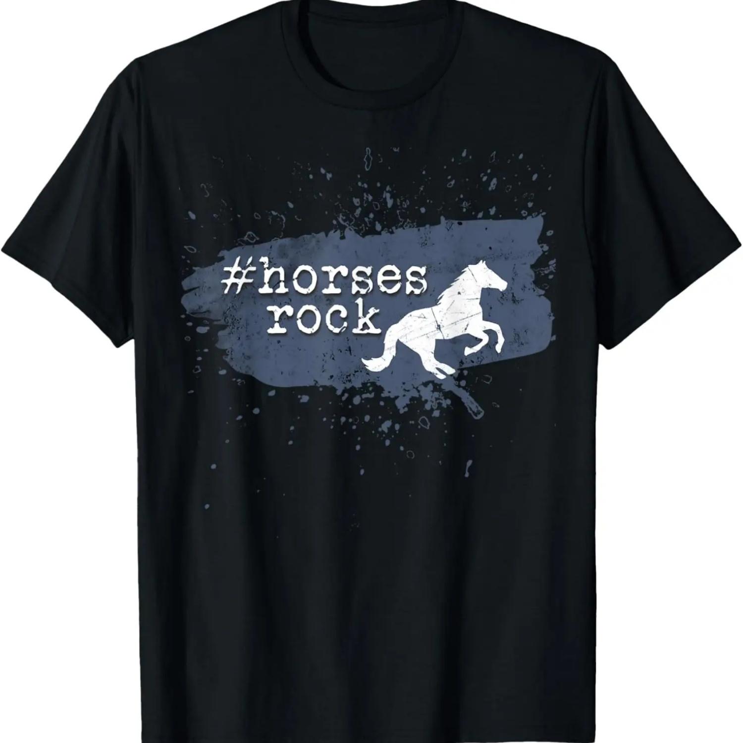 Life Is So Much Better With Horses - Equestrian Horse Rider T-Shirt XXXXXL чёрный