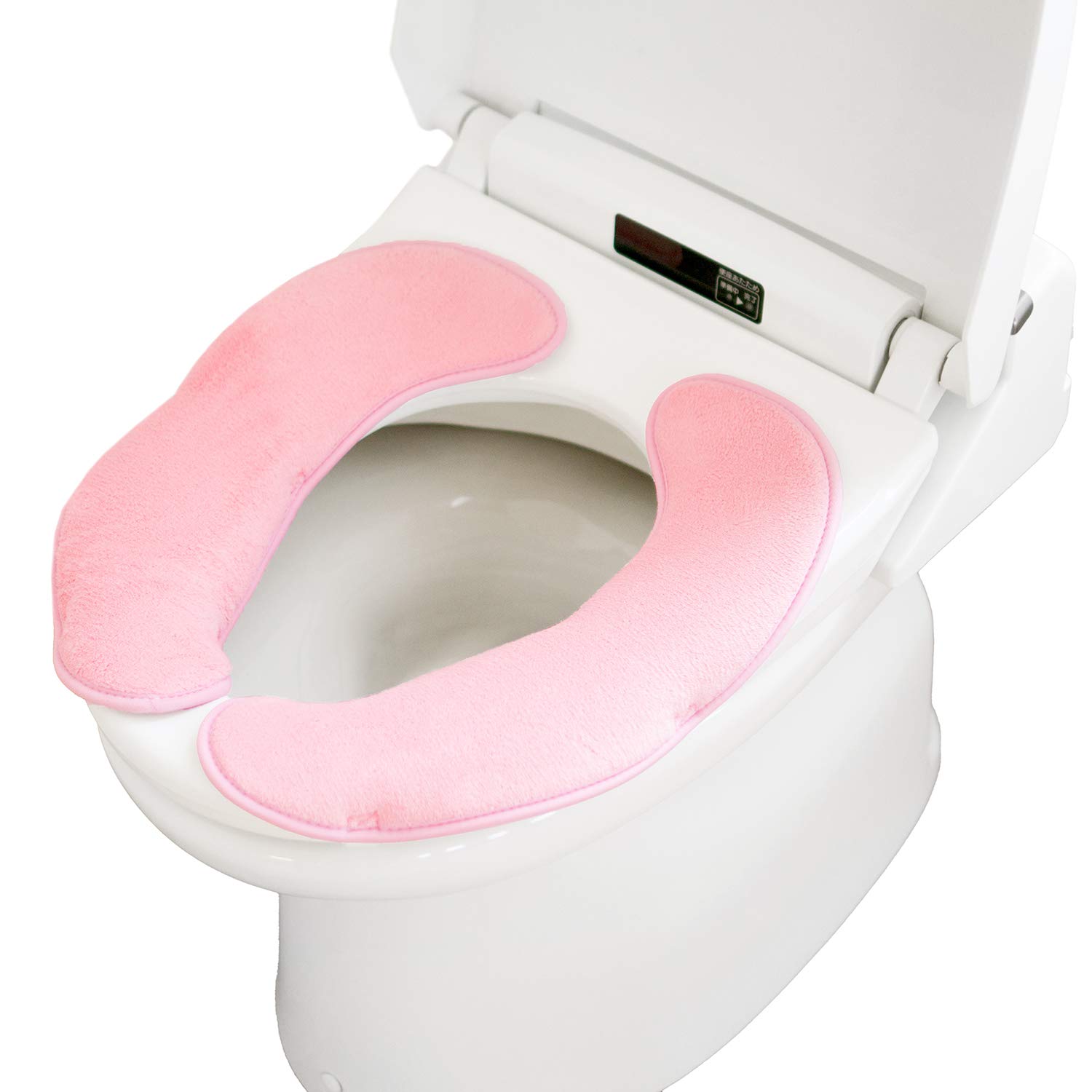 

OKA Toilet Seat Cushion Angel Toilet Seat Pink Double Use (Velcro Type) розовый